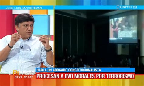 Abogado Constitucionalista Habla Sobre El Proceso A Evo Por Terrorismo