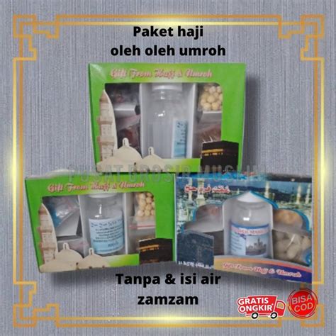 Jual All Promo Paket Oleh Oleh Haji Dan Umroh Paket Air Zam Zam Non