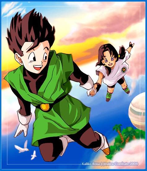 Gohan Videl Personajes De Dragon Ball Dragones Personajes De Nbkomputer