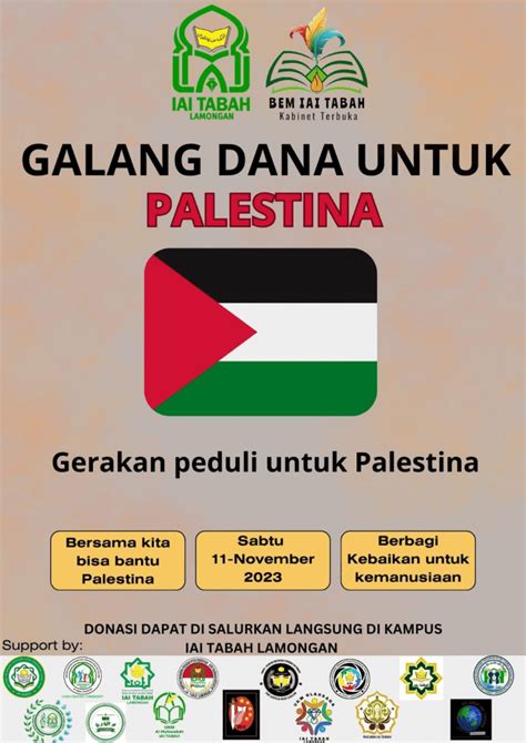 Bem Iai Tabah Gerakkan Mahasiswa Galang Dana Peduli Palestina Iai Tabah