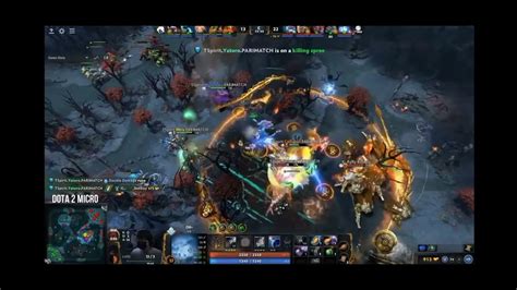 First Rampage Dota 2 TI Main Event TSPIRIT VS IG YouTube