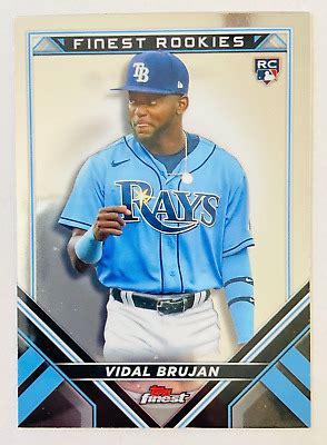 Topps Finest Vidal Brujan Finest Rookies Rc Ebay