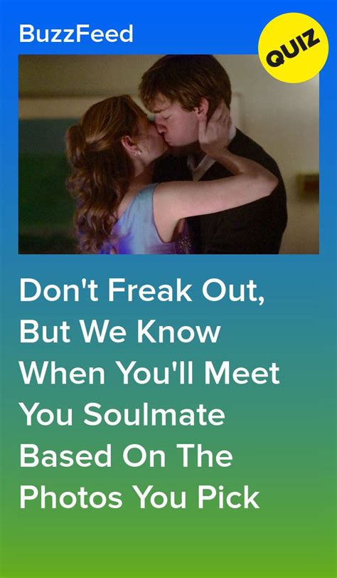 A Couple Kissing Each Other With The Caption Saying Don T Freak Out