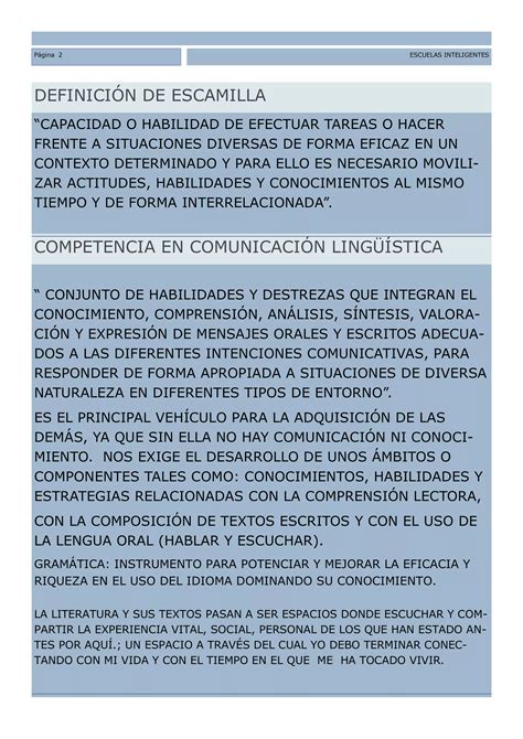 Competencia Ling Stica Pdf