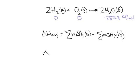 Solved Calculate The Heat Of Combustion For The Reaction Given Below