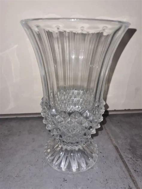 Vase En Cristal Ancien De Forme M Dicis Vintage Antique Medici