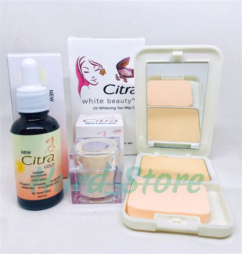 Paket In Citra Cream Super Siang Dan Malam Bedak Serum Ml