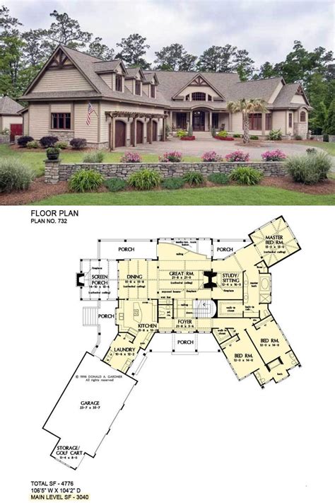 Stone House Plans Rustic House Plans House Plans One Story Dream