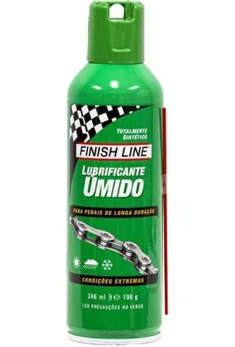 Lubrificante Cera Wet Mido Bike Finish Line Spray Aerossol