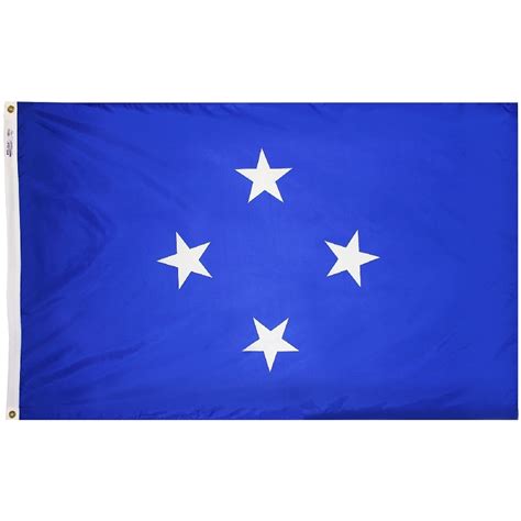 Micronesia Nylon Flags On Embassy Flag Inc