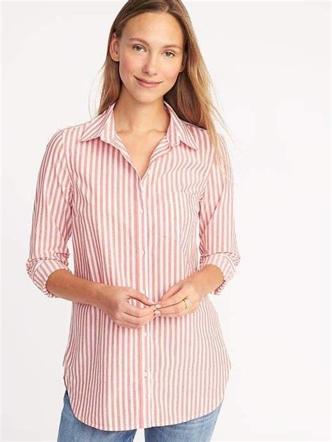 Old Navy Classic Relaxed Striped Tunic For Women Striped Women Tunic