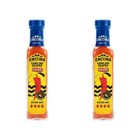 Encona Carolina Reaper Chilli Sauce X Ml Twin Pack Hot