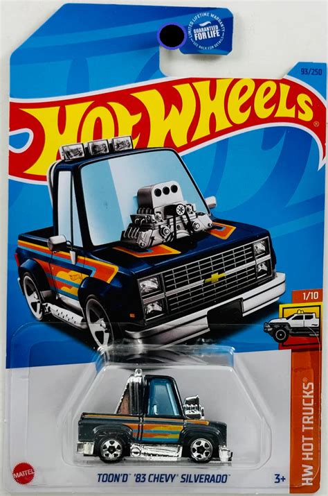 Toon D Chevy Silverado Model Trucks Jayhow S Hot Wheels And Collectibles