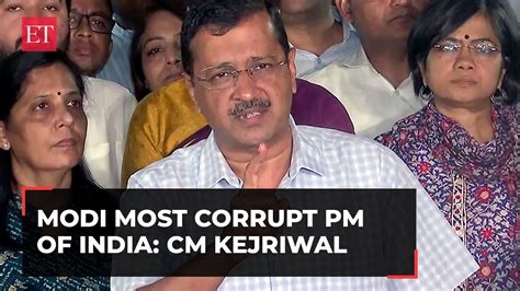 Narendra Modi Most Corrupt Pm Of Independent India Arvind Kejriwal On Sanjay Singhs Arrest