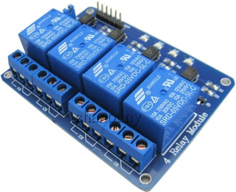 Jual Relay Module 4 Channel 5 Volt Dc Kota Tangerang Arfa Arduino