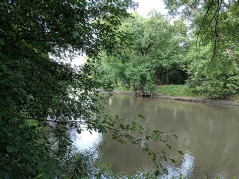 Big Sioux River stock photo. Image of park, greenway - 121876736