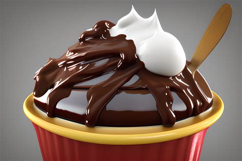 Hot Fudge Sundae Graphic By L M Dunn Creative Fabrica