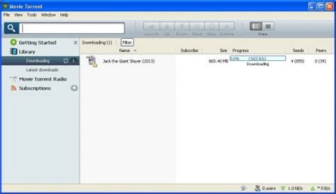 Movie Torrent Download - Very bad copy of the uTorrent popular