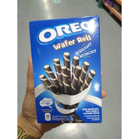 Oreo Wafer Roll Vanilla Chocolate 54g Lazada Ph