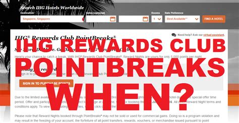 Reader Question When Ihg Rewards Club October Pointbreaks Are Released