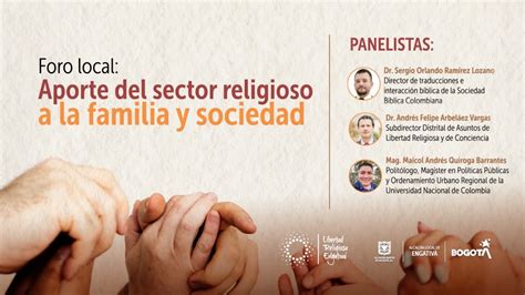 Foro Local Aporte Del Sector Religioso A La Familia Y Sociedad Youtube