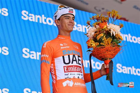 Tour Down Under Isaac Del Toro Ganador De La Segunda Etapa Y