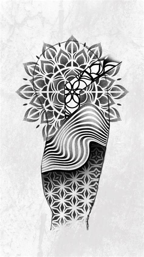 Geometric Tattoo Sleeve Designs Geometric Tattoo Pattern Geometric