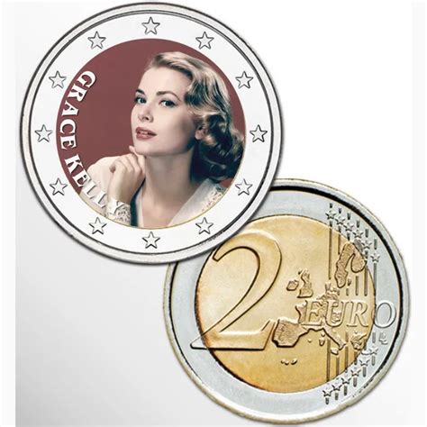 Euro Munt Kleur Grace Kelly Theo Peters Numismatiek Filatelie B V