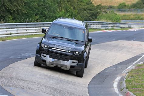 Land Rover Defender V Engine Option Spied Fine Tuning At The