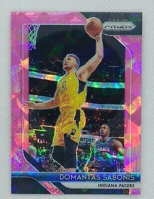 2018 19 Panini Pink Ice Prizm Domantas Sabonis 174 Indiana Pacers EBay