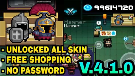 Soul Knight NEW MOD 4 1 0 UNLOCKED ALL SKIN Soul Knight MOD 4 1 0