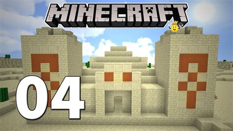 Minecraft Survival Ep 4 Encontrei Templo Do Deserto YouTube