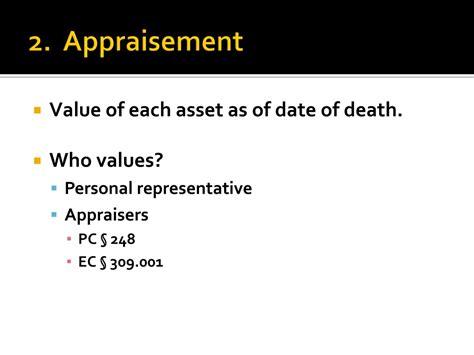 PPT Inventory Appraisement And List Of Claims PowerPoint