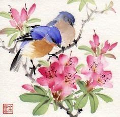 Chinese Watercolor Flowers at PaintingValley.com | Explore collection ...