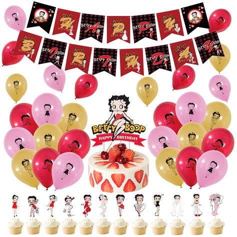 Buy Party Supplies Betty Boop Cake Topper Betty Boop Birthday