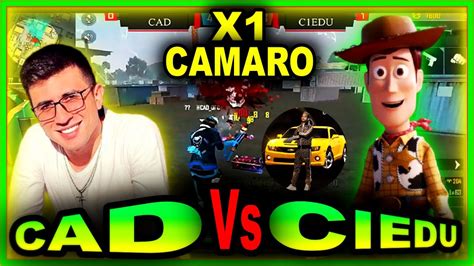 CAD VS CIEDU X1 DO CAMARO X1 DO EL GATO CAD IMPRESSIONA MESMO SEM