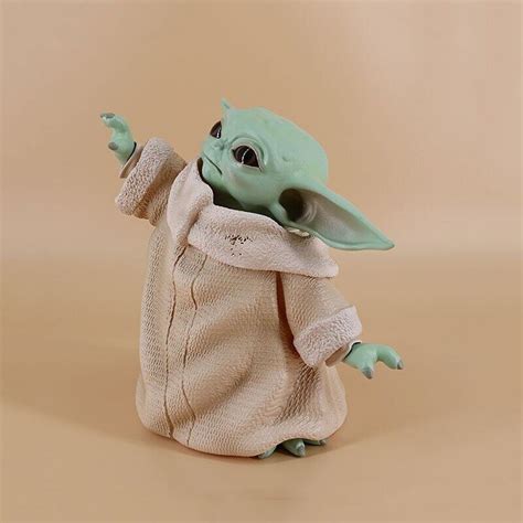 Star Wars Yoda Baby Action Figure Toys Hot Anime Baby Yoda Figure