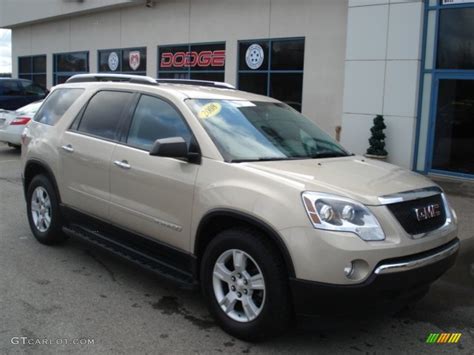 2008 Gold Mist Metallic GMC Acadia SLE 56873705 Photo 2 GTCarLot