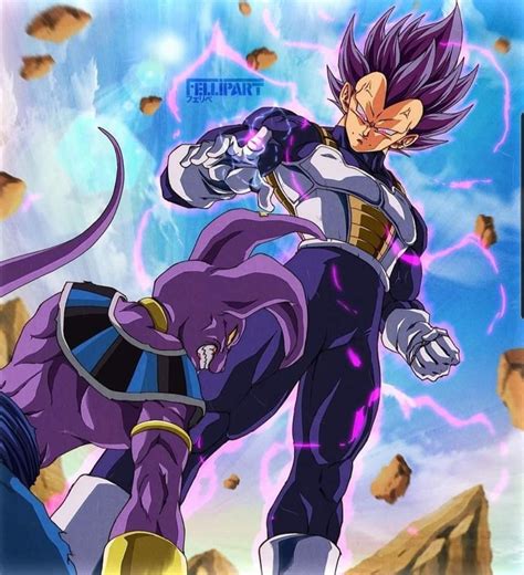 Vegeta reta a Bills por el puesto de dios de la destrucción en Dragon