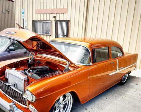 1955 Pro Touring Chevrolet Bel Air Supercharged Ls2 Fully Built