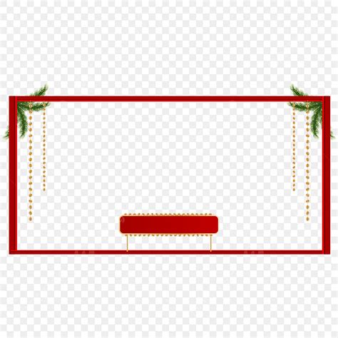 Red Christmas Lights Clipart Vector Red Christmas Facecam Overlay Png