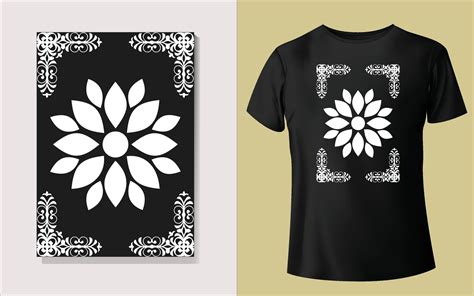 Black and white tee shirt design 20332513 Vector Art at Vecteezy