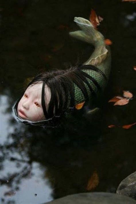 Bizarre And Creepy Photos 39 Photos Klykercom Creepy Art Mermaid Art