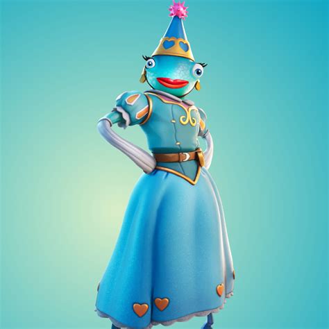 Fortnite Skin Princesa Penélope Peixe 👕 Personagens E Skins Do Fortnite