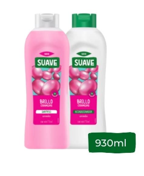 Pack Shampoo Acondicionador Suave 930 Ml Brillo Ceramidas — El Clon