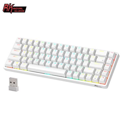Royal Kludge Rk G Wireless Bluetooth Mechancial Keyboard Mode Keys Compact Hot