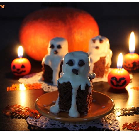 Gateau Dhalloween Au Chocolat Et Marshmallow