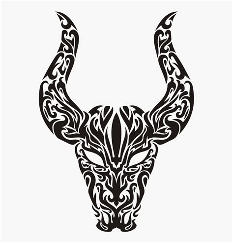 Bull Tattoos Tribal Sleeve, HD Png Download - kindpng