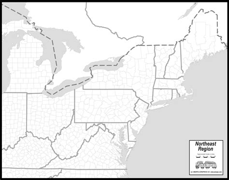 Printable Map Of The Northeast - Vivie Leontyne