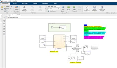 教程分享基于MATLAB的simulink使用dsp28335驱动模型实现直流电机控制附配套直流电机 MATLAB